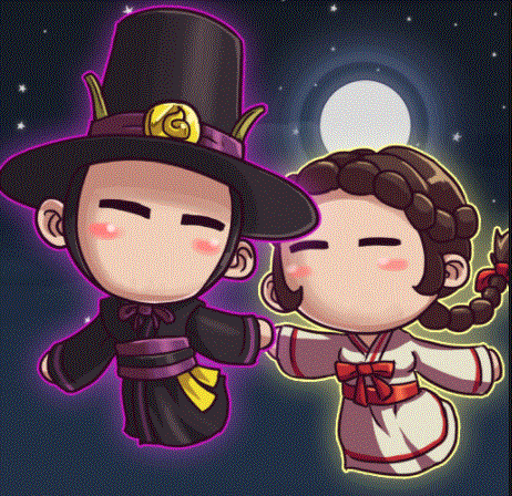 Darkmaster and lightmaiden